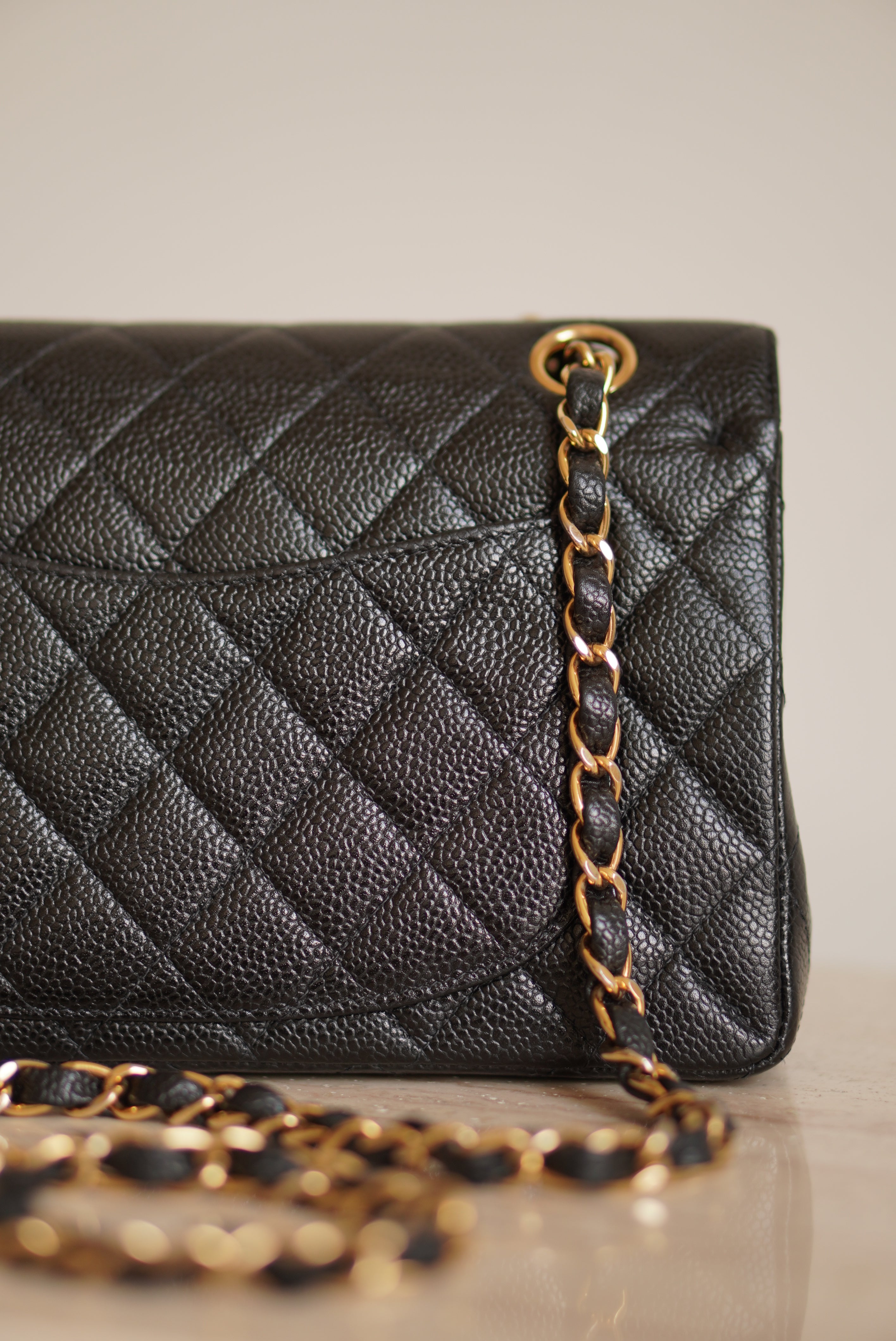 CHANEL CLASSIC SMALL DOUBLE FLAP | BLACK