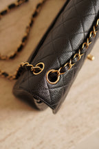 CHANEL CLASSIC SMALL DOUBLE FLAP | BLACK