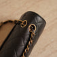 CHANEL CLASSIC SMALL DOUBLE FLAP | BLACK