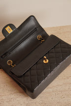 CHANEL CLASSIC SMALL DOUBLE FLAP | BLACK