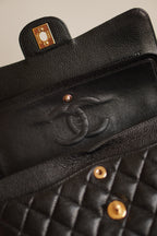 CHANEL CLASSIC SMALL DOUBLE FLAP | BLACK