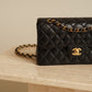 CHANEL CLASSIC SMALL DOUBLE FLAP | BLACK