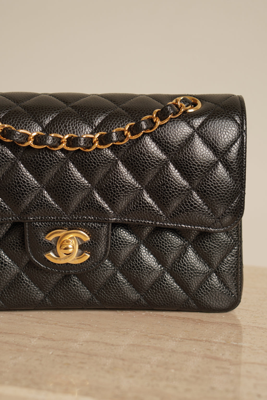CHANEL CLASSIC SMALL DOUBLE FLAP | BLACK