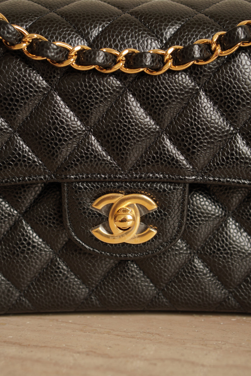 CHANEL CLASSIC SMALL DOUBLE FLAP | BLACK
