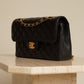 CHANEL CLASSIC SMALL DOUBLE FLAP | BLACK