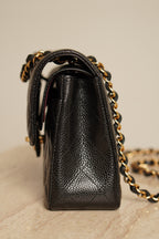 CHANEL CLASSIC SMALL DOUBLE FLAP | BLACK