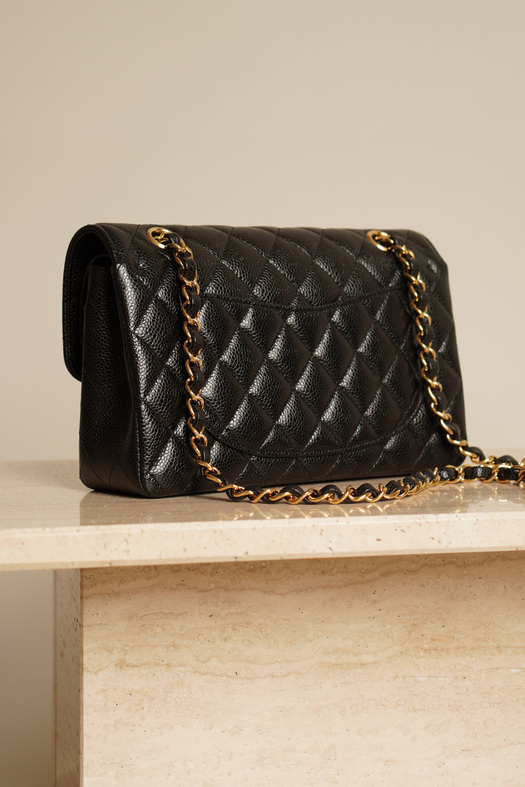 CHANEL CLASSIC SMALL DOUBLE FLAP | BLACK