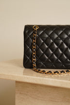 CHANEL CLASSIC SMALL DOUBLE FLAP | BLACK