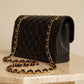 CHANEL CLASSIC SMALL DOUBLE FLAP | BLACK