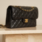 CHANEL CLASSIC SMALL DOUBLE FLAP | BLACK