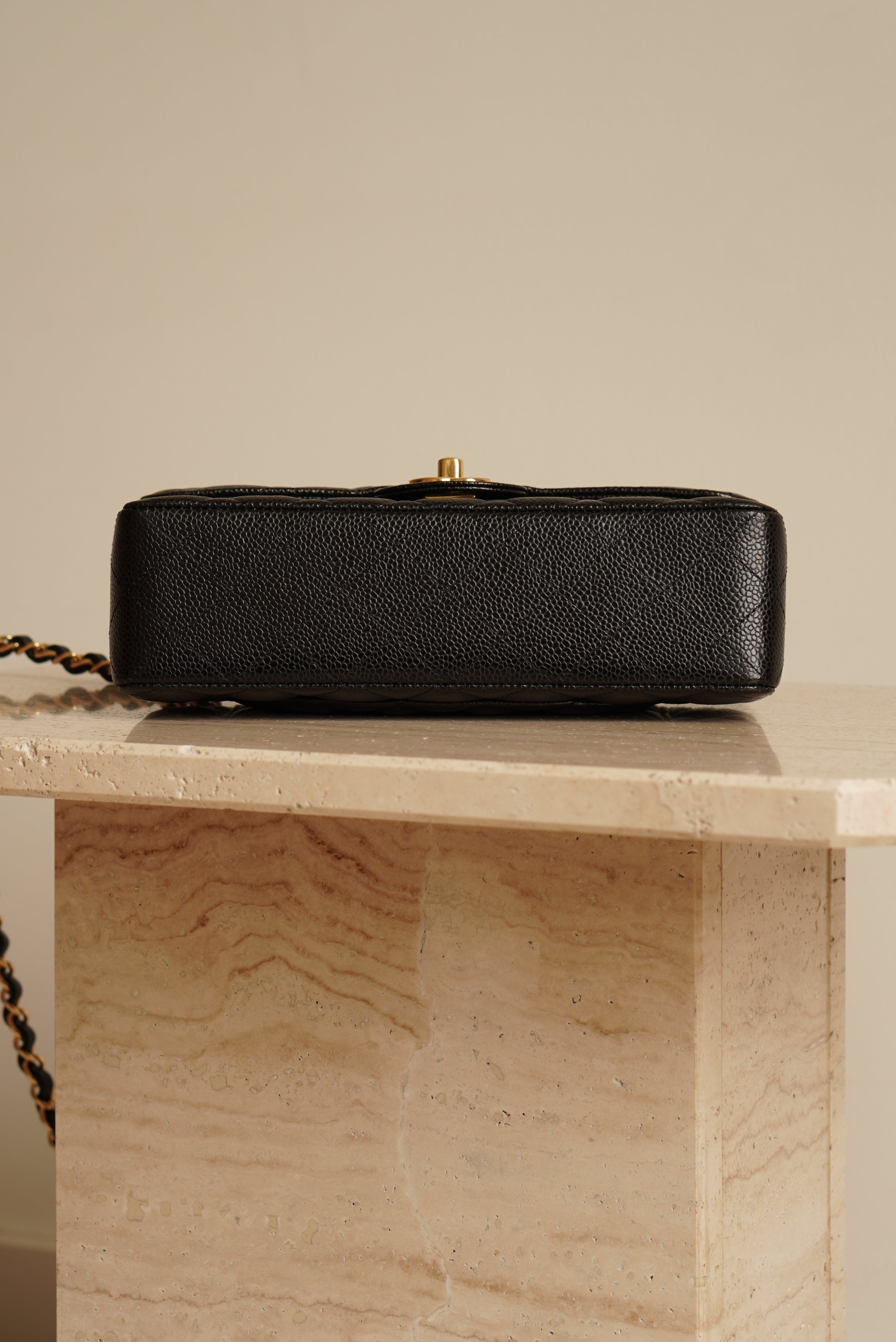 CHANEL CLASSIC SMALL DOUBLE FLAP | BLACK