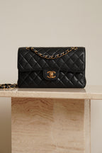 CHANEL CLASSIC SMALL DOUBLE FLAP | BLACK