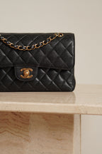 CHANEL CLASSIC SMALL DOUBLE FLAP | BLACK