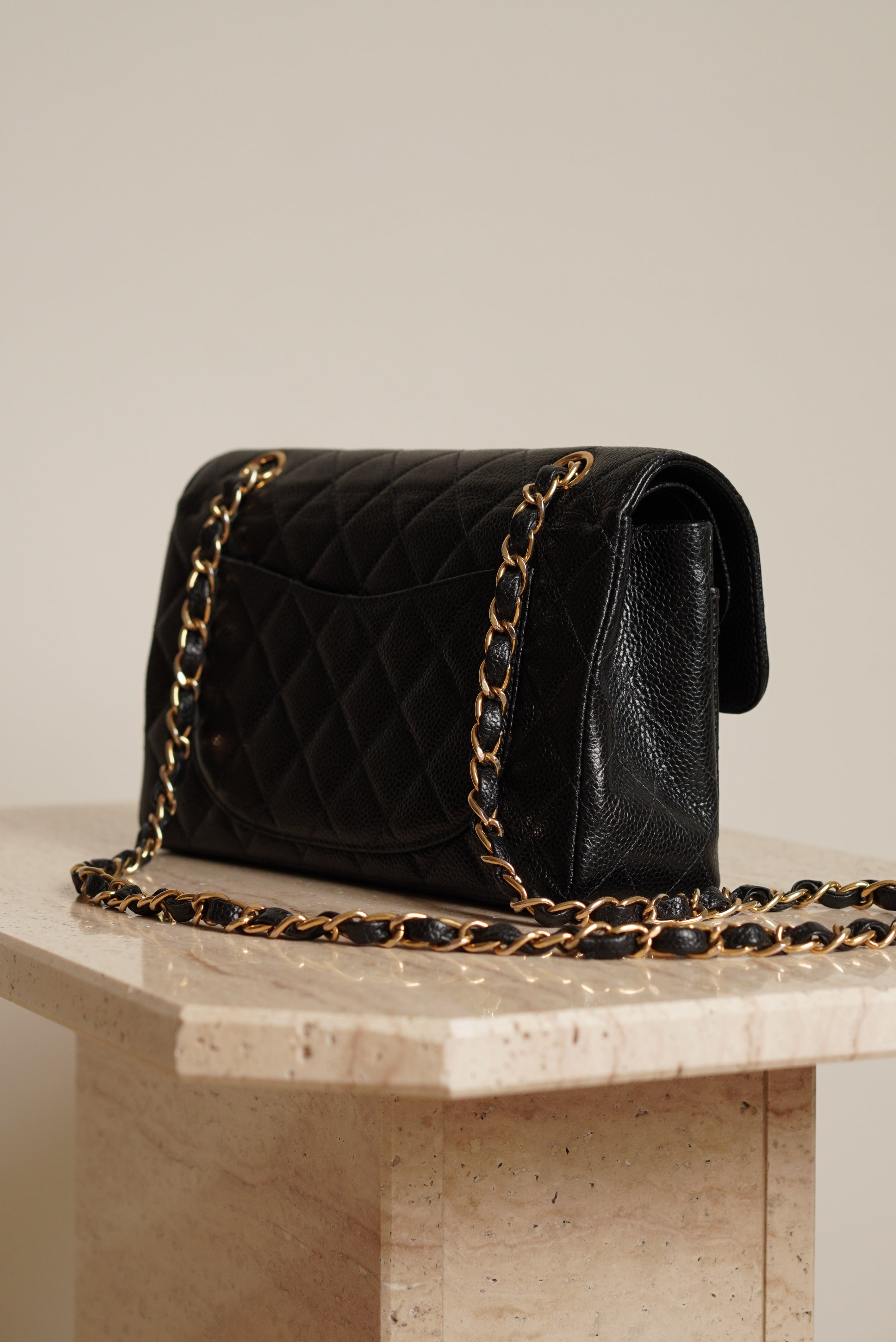 CHANEL CLASSIC SMALL DOUBLE FLAP | BLACK