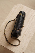 CHANEL CLASSIC SMALL DOUBLE FLAP | BLACK