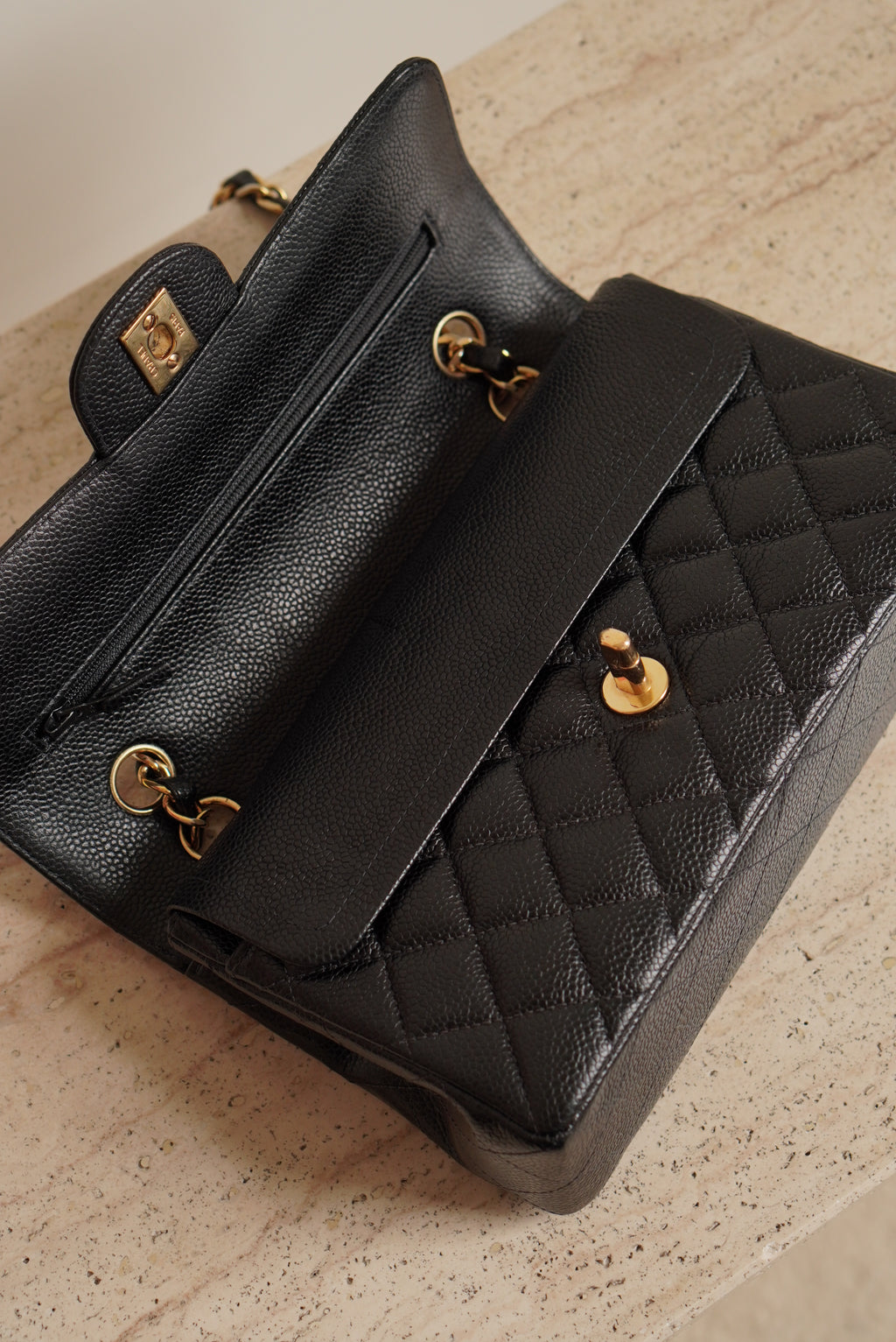 CHANEL CLASSIC SMALL DOUBLE FLAP | BLACK