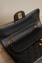 CHANEL CLASSIC SMALL DOUBLE FLAP | BLACK