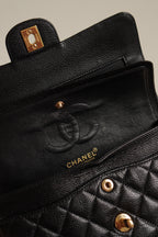 CHANEL CLASSIC SMALL DOUBLE FLAP | BLACK