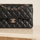 CHANEL CLASSIC SMALL DOUBLE FLAP | BLACK