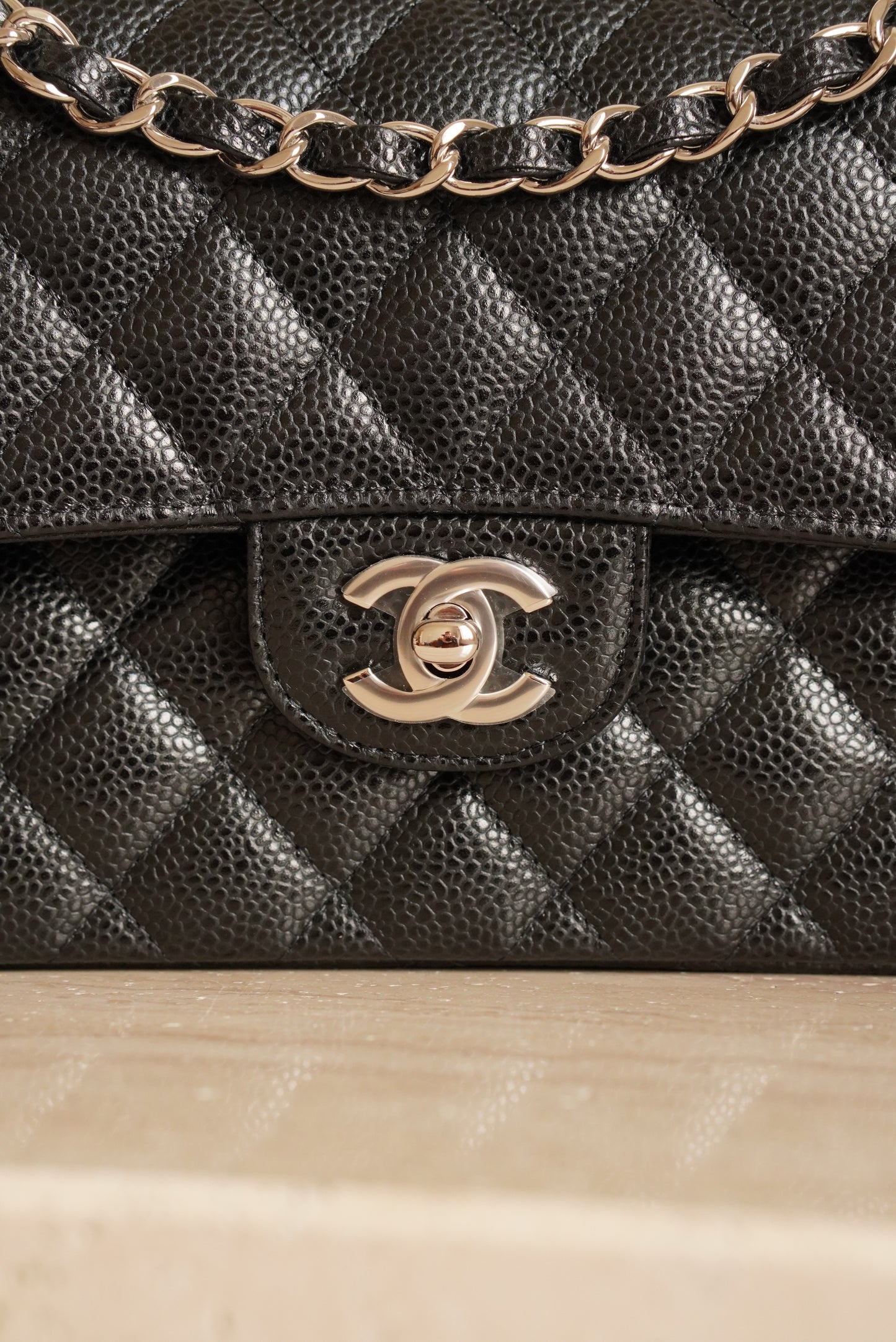 CHANEL CLASSIC SMALL DOUBLE FLAP | BLACK