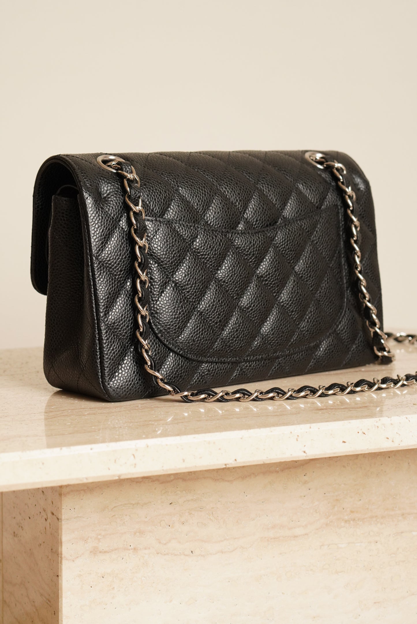 CHANEL CLASSIC SMALL DOUBLE FLAP | BLACK