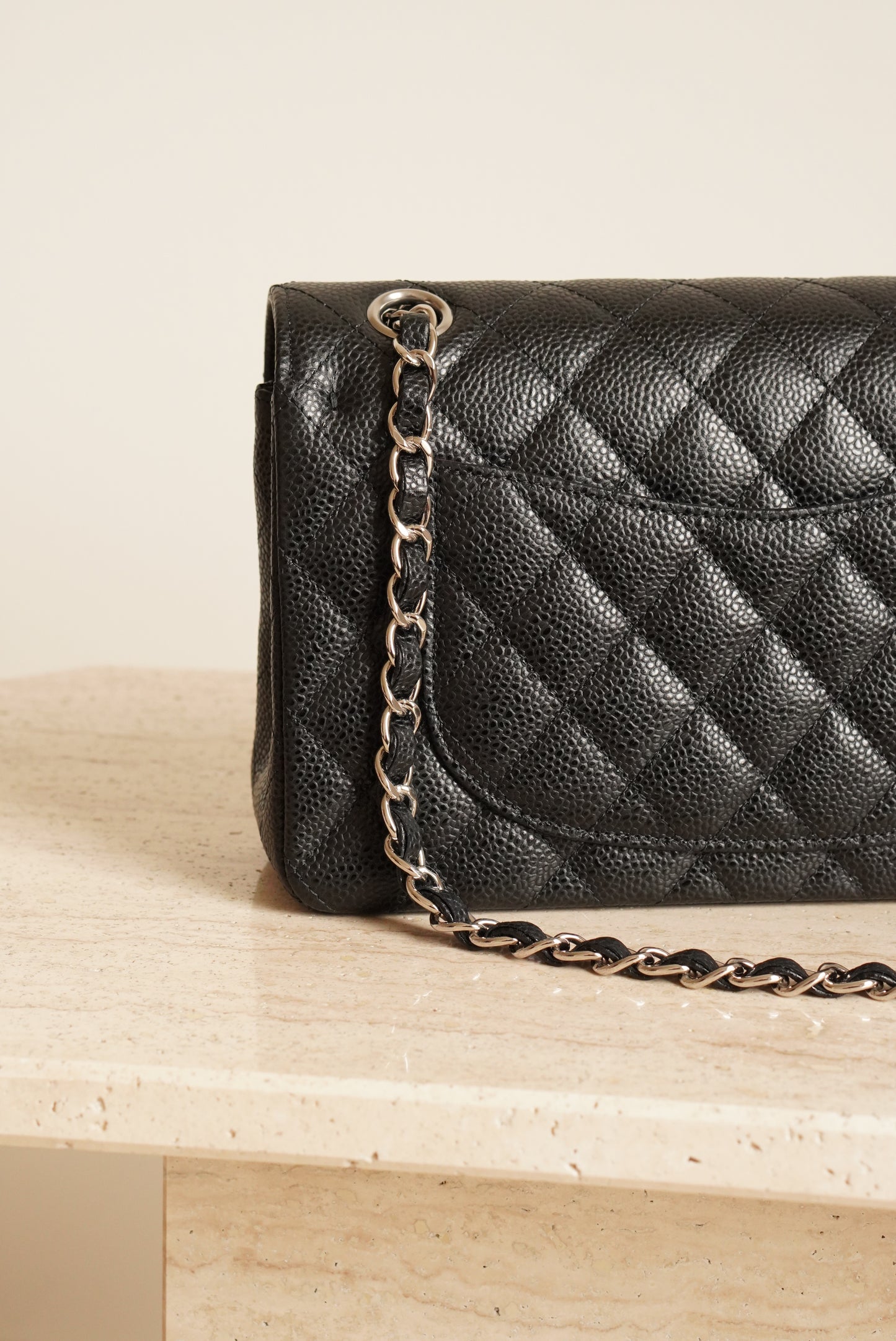 CHANEL CLASSIC SMALL DOUBLE FLAP | BLACK