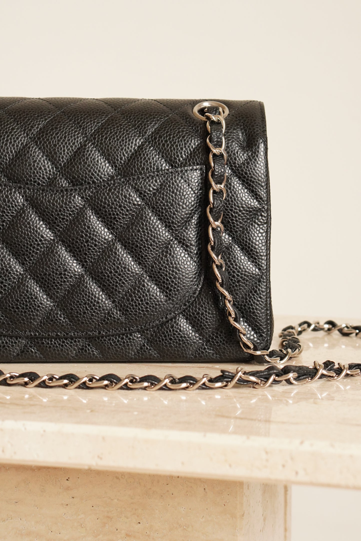 CHANEL CLASSIC SMALL DOUBLE FLAP | BLACK