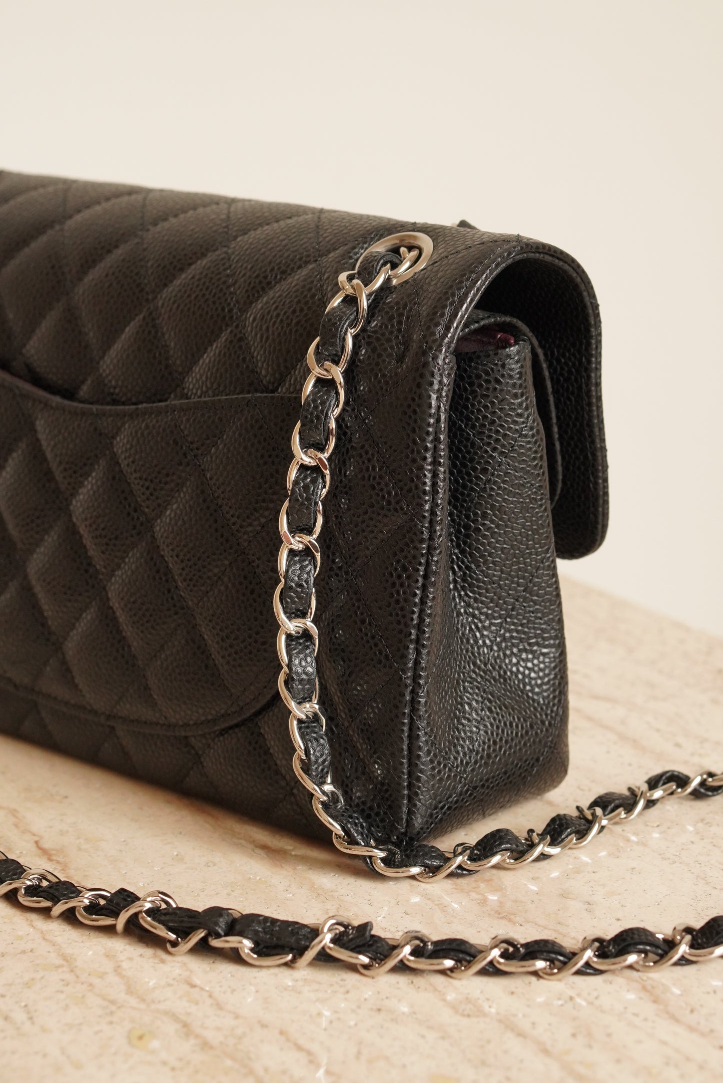 CHANEL CLASSIC SMALL DOUBLE FLAP | BLACK