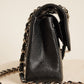 CHANEL CLASSIC SMALL DOUBLE FLAP | BLACK