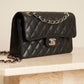 CHANEL CLASSIC SMALL DOUBLE FLAP | BLACK