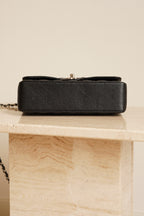 CHANEL CLASSIC SMALL DOUBLE FLAP | BLACK