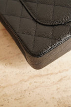 CHANEL CLASSIC SMALL DOUBLE FLAP | BLACK
