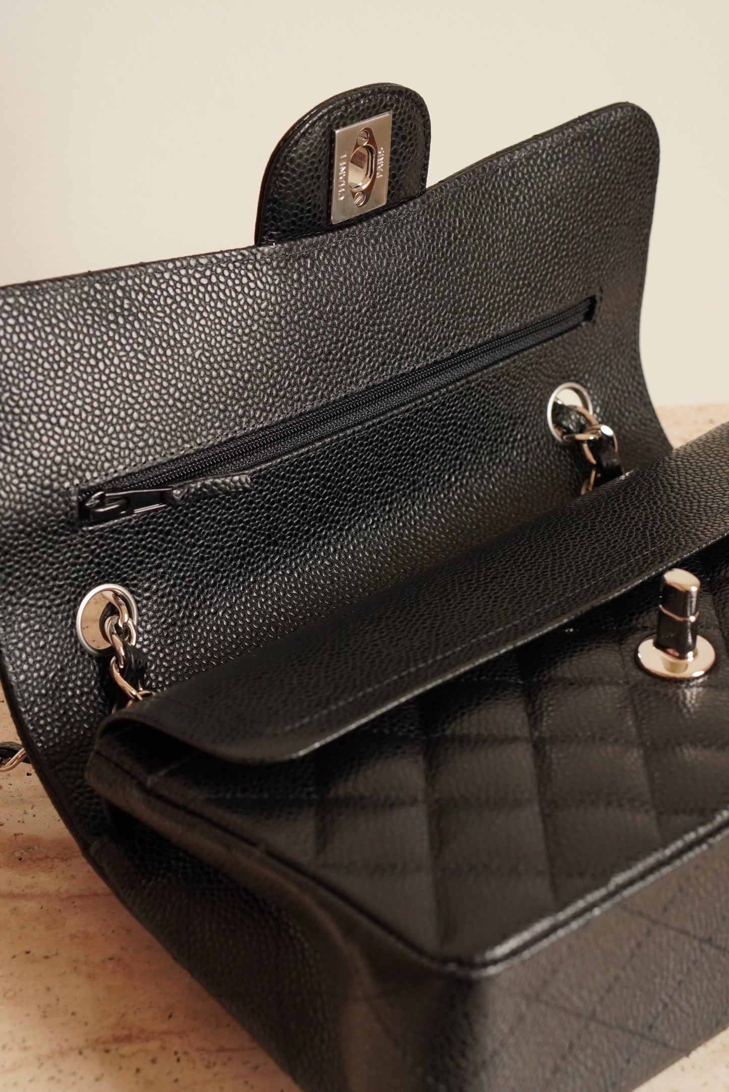 CHANEL CLASSIC SMALL DOUBLE FLAP | BLACK