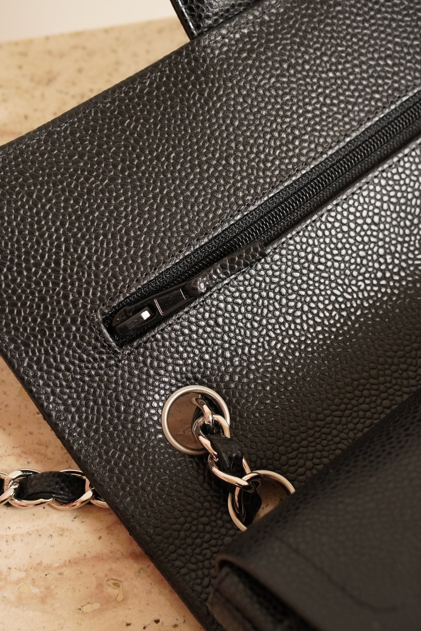 CHANEL CLASSIC SMALL DOUBLE FLAP | BLACK