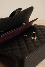 CHANEL CLASSIC SMALL DOUBLE FLAP | BLACK