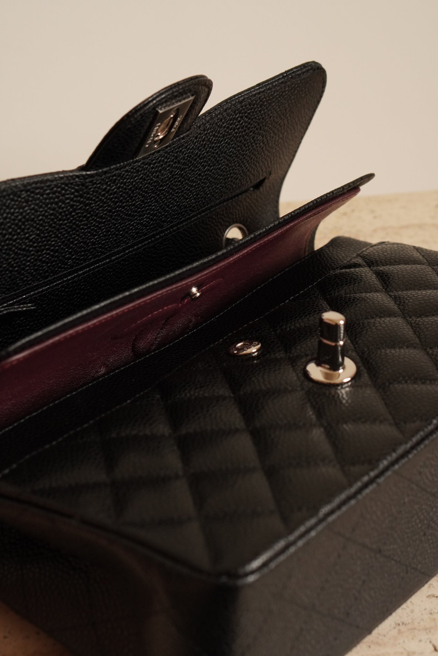 CHANEL CLASSIC SMALL DOUBLE FLAP | BLACK