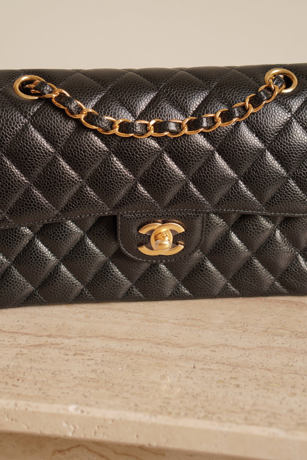 CHANEL CLASSIC SMALL DOUBLE FLAP | BLACK