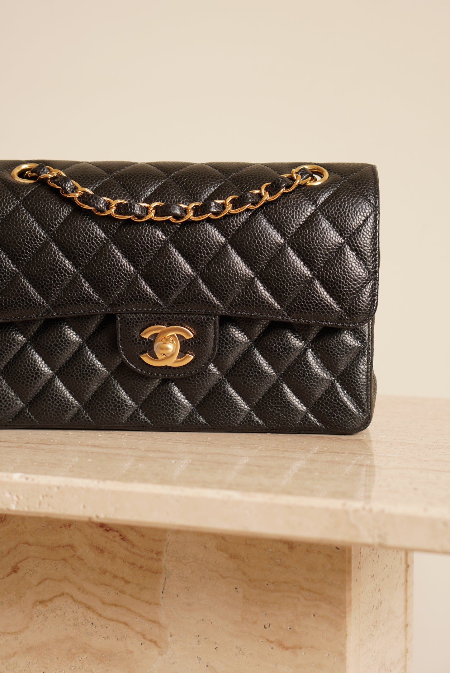 CHANEL CLASSIC SMALL DOUBLE FLAP | BLACK