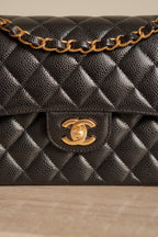 CHANEL CLASSIC SMALL DOUBLE FLAP | BLACK