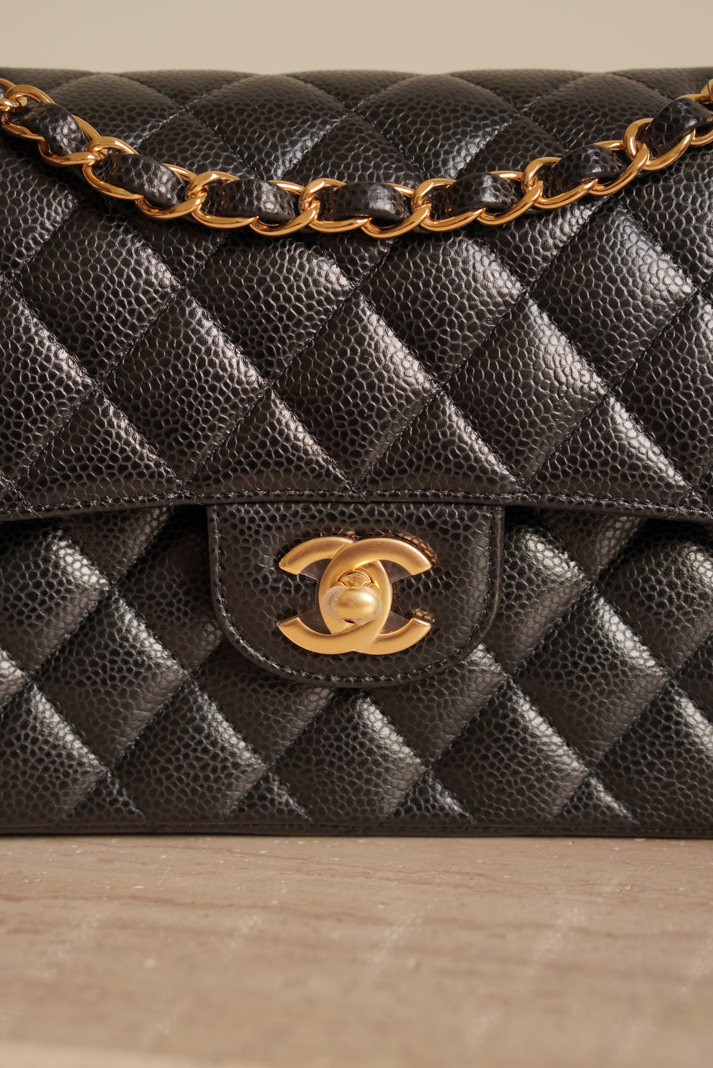 CHANEL CLASSIC SMALL DOUBLE FLAP | BLACK