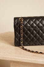 CHANEL CLASSIC SMALL DOUBLE FLAP | BLACK