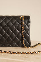 CHANEL CLASSIC SMALL DOUBLE FLAP | BLACK