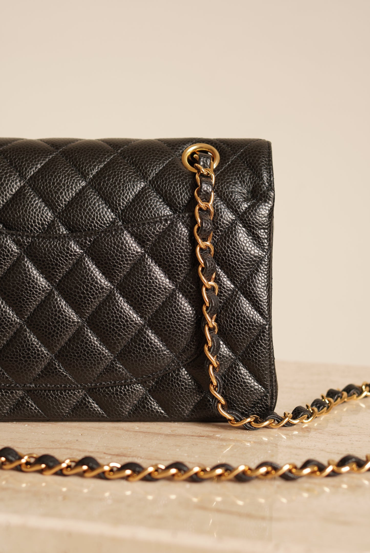 CHANEL CLASSIC SMALL DOUBLE FLAP | BLACK