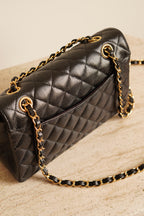 CHANEL CLASSIC SMALL DOUBLE FLAP | BLACK