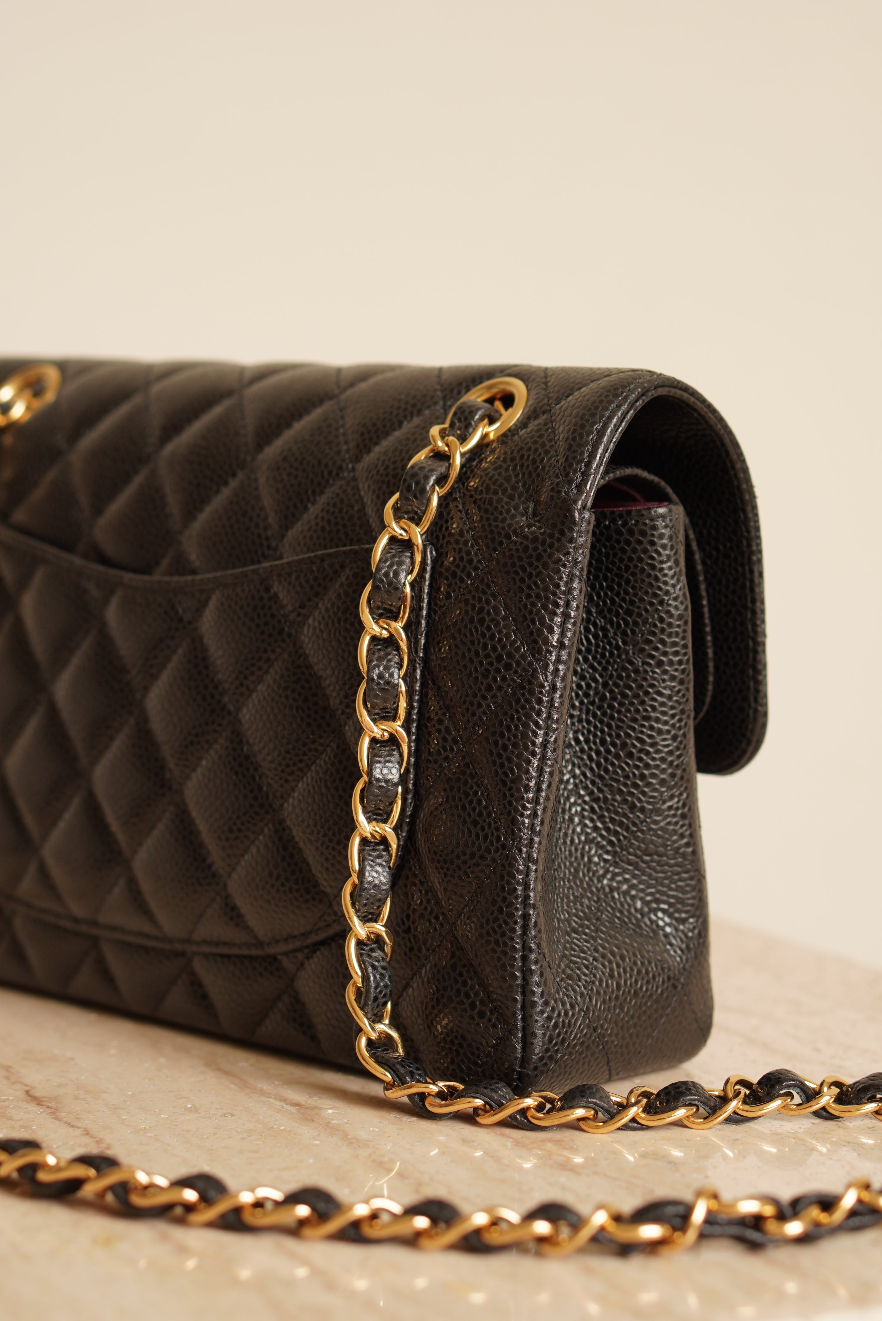 CHANEL CLASSIC SMALL DOUBLE FLAP | BLACK