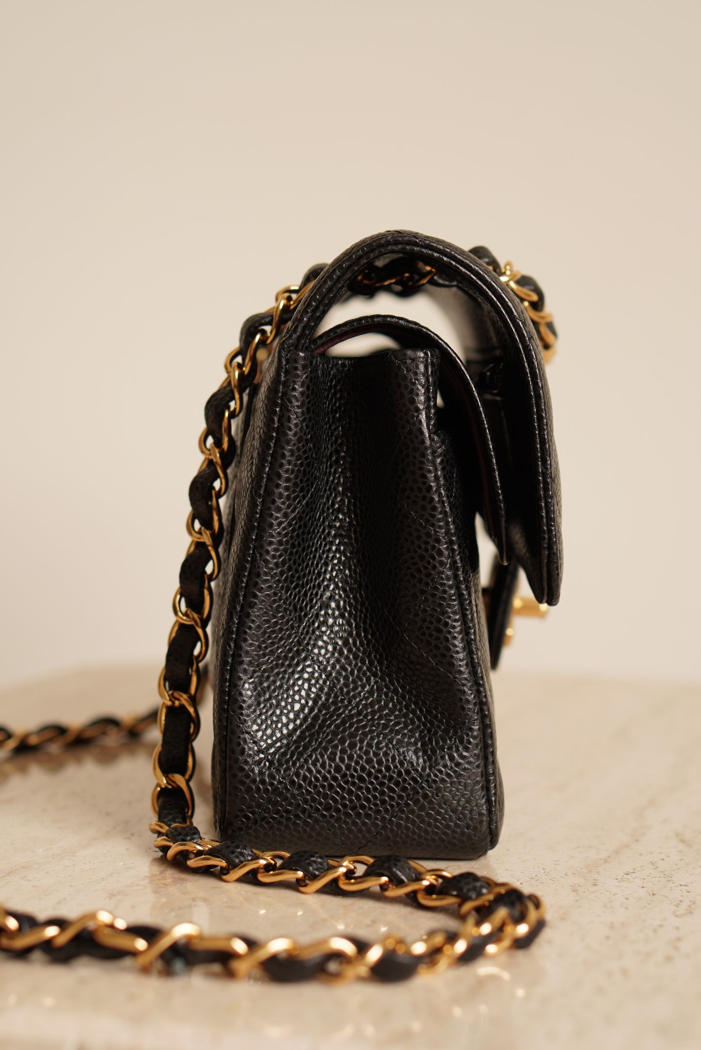 CHANEL CLASSIC SMALL DOUBLE FLAP | BLACK