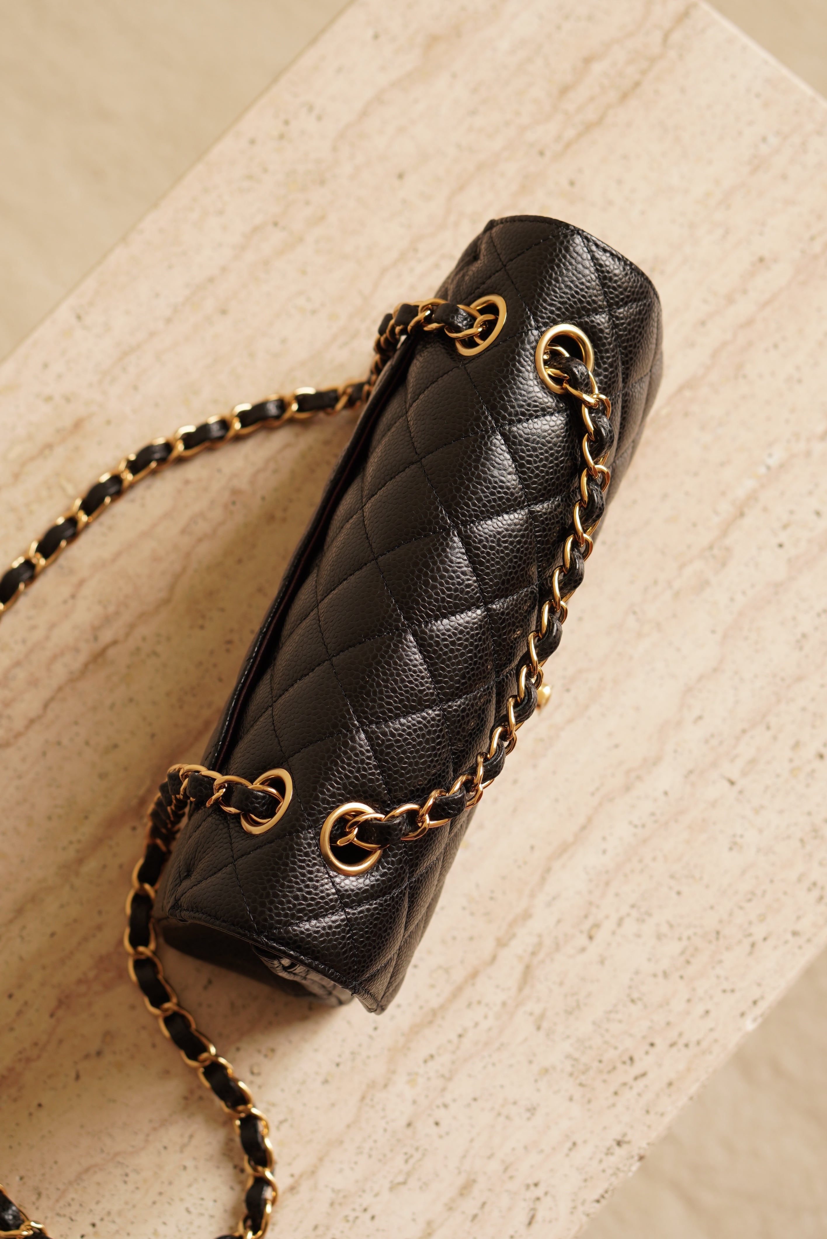 CHANEL CLASSIC SMALL DOUBLE FLAP | BLACK