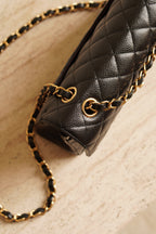 CHANEL CLASSIC SMALL DOUBLE FLAP | BLACK