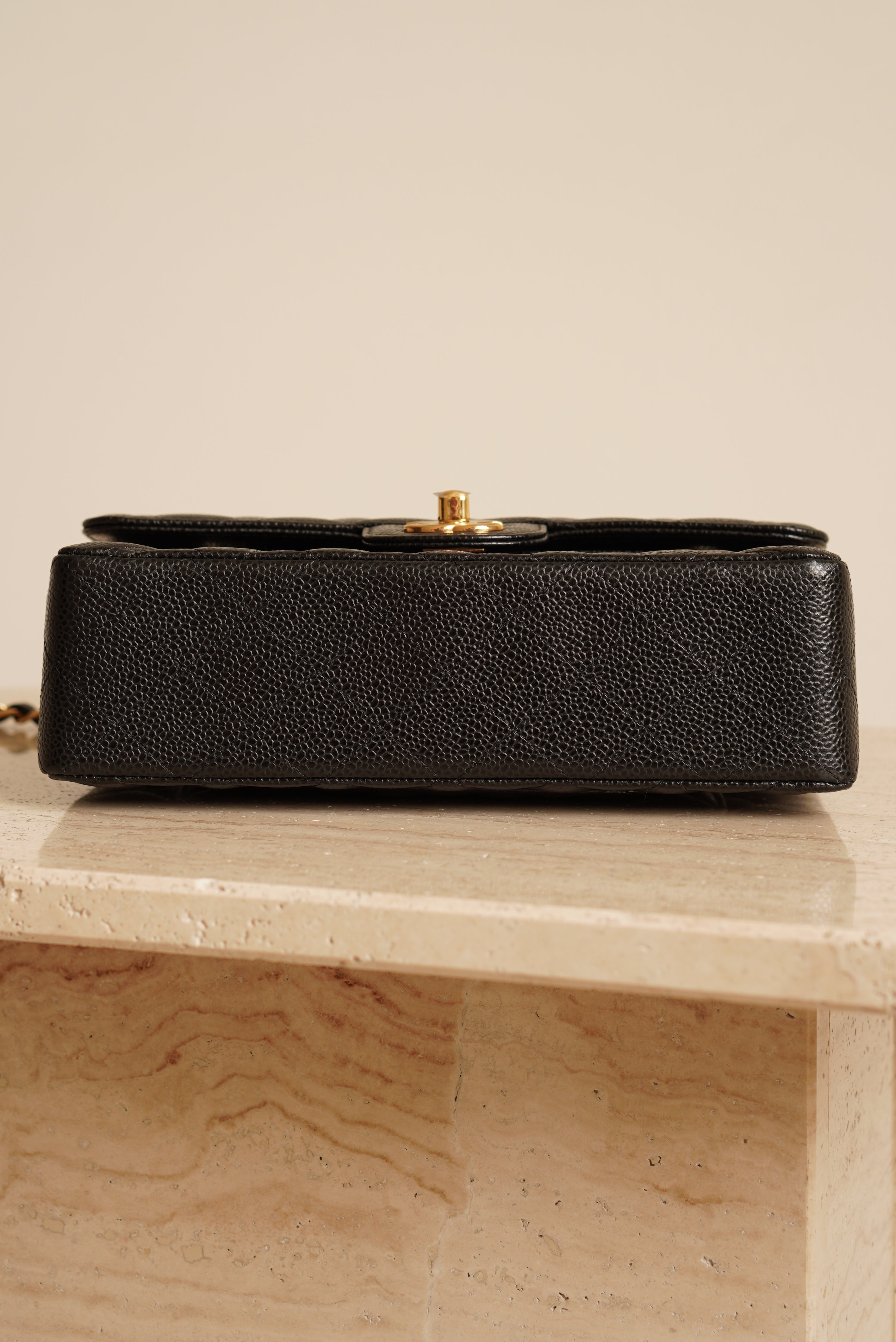 CHANEL CLASSIC SMALL DOUBLE FLAP | BLACK