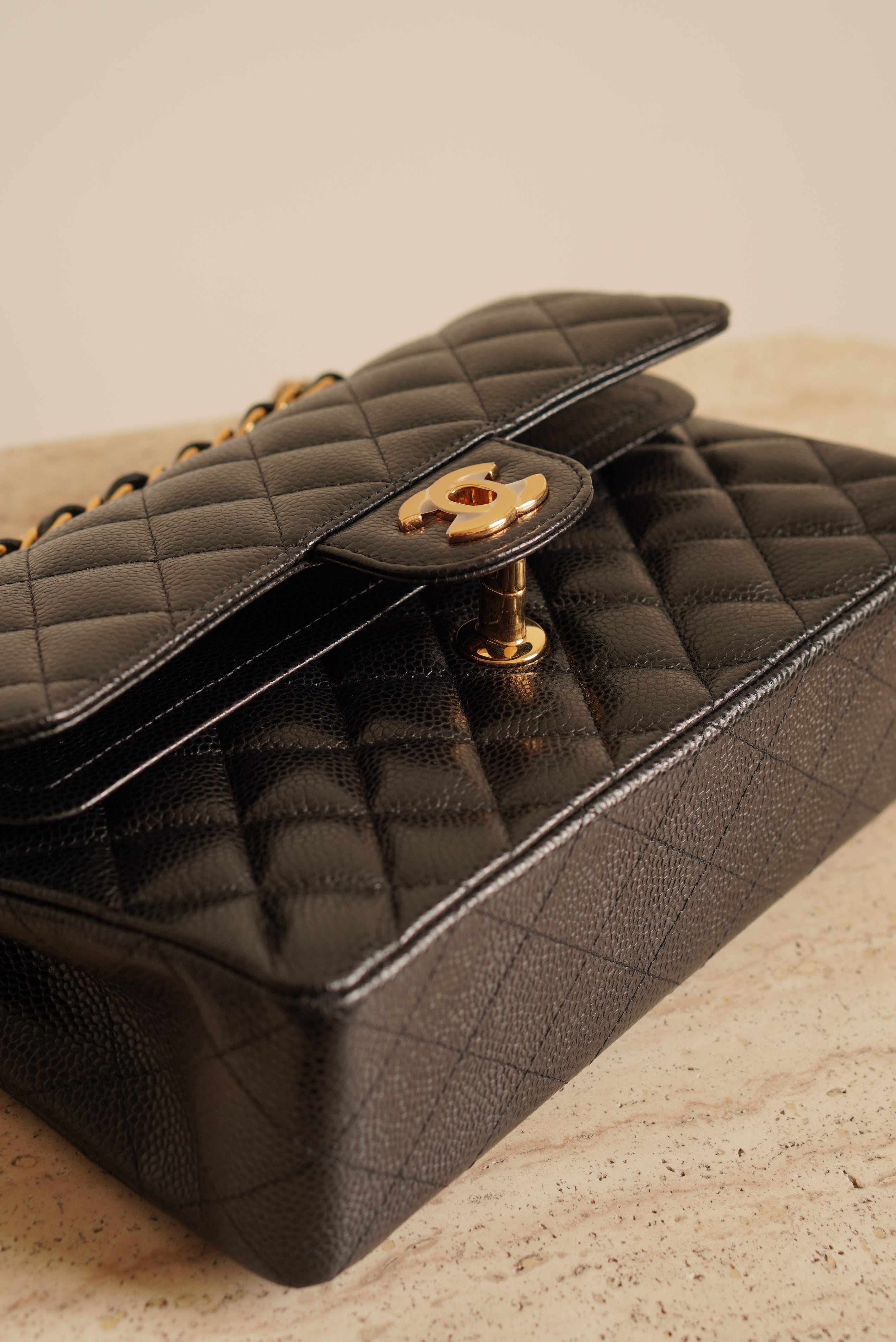 CHANEL CLASSIC SMALL DOUBLE FLAP | BLACK